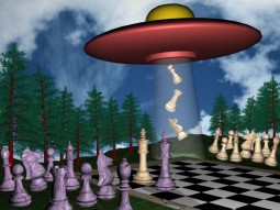 3DModeling, ChessScene, Stephanie Hung