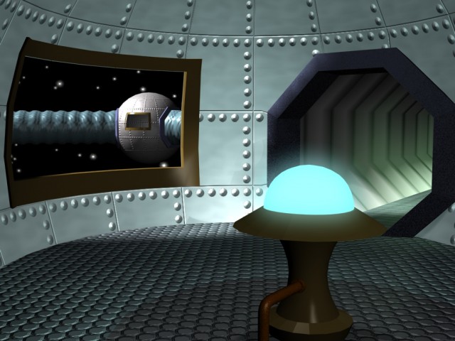 3DModeling, Keith Hillesland, 'Space-Station"