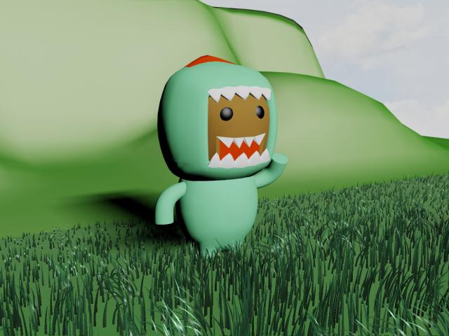 3DModeling, Donna Nguyen, 'Domo-Kun-Dinosaur-Limited-Edition' (2)