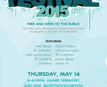 Multimedia and Graphic Arts Festival Poster