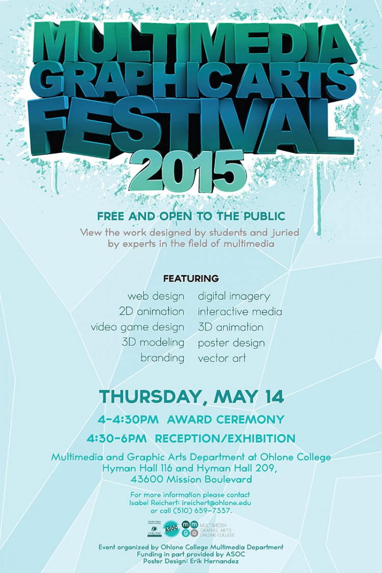 Multimedia and Graphic Arts Festival Poster